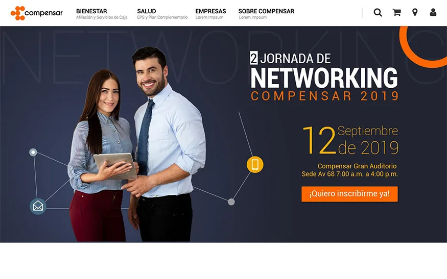 Web networking Compensar