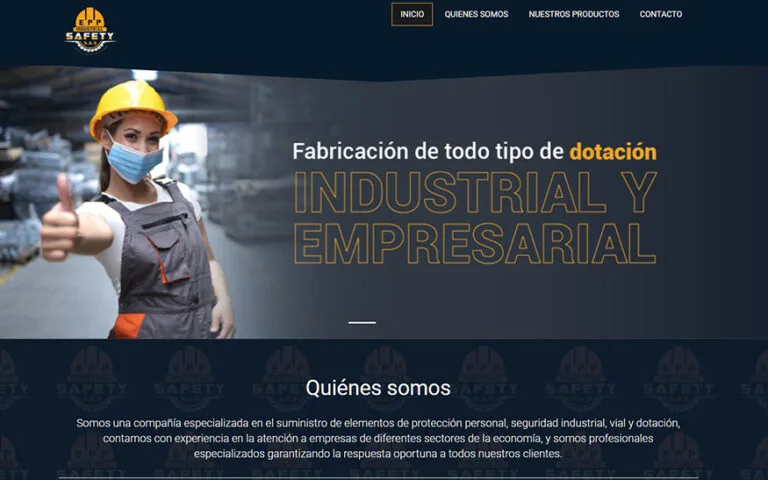 Proyecto tienda virtual EPP Industrial Safety – ecommerce Colombia