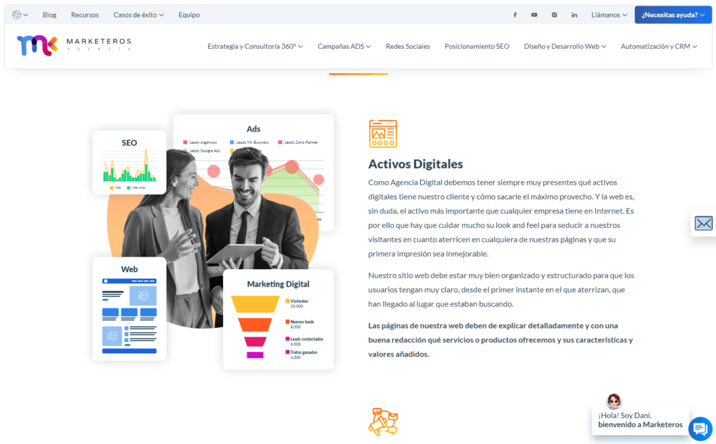 Marketeros - agencia de diseño web