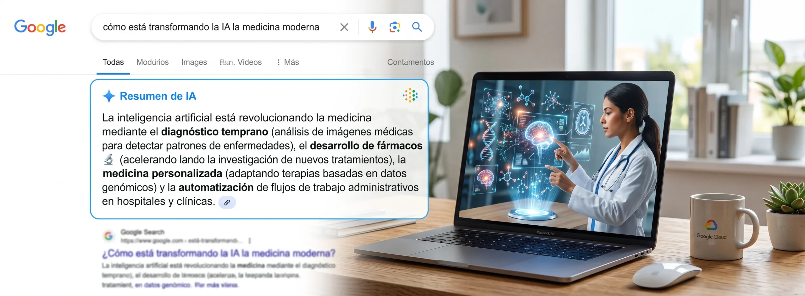 AI Overviews de Google: qué son y cómo aparecer en ellas (2026)